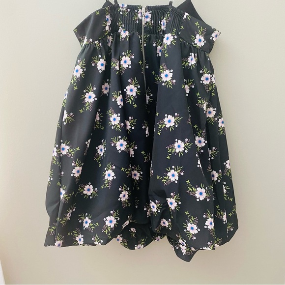 Free People Bubble Mini Dress Black Sz XS - Picture 10 of 11